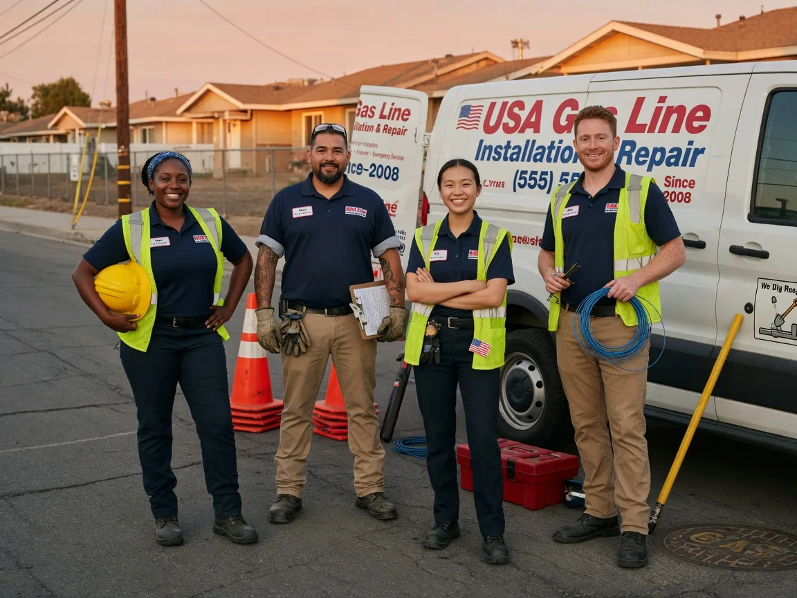 Gas Line Installation company in Longville, MN
